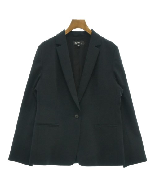 INDIVI(インディヴィ)カジュアルジャケット 紺 サイズ:42(XL位)/2200513711013