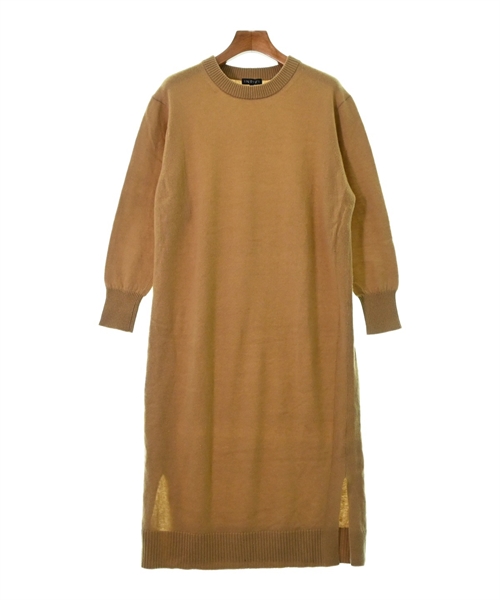 INDIVI(インディヴィ)ワンピース ベージュ サイズ:38(M位)/2200420186027