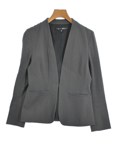 INDIVI(インディヴィ)カジュアルジャケット グレー サイズ:36(S位)/2200630673027