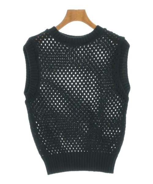 INDIVI(インディヴィ)ベスト 黒 サイズ:05(XXS位)/2200631605072