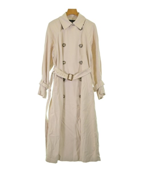 INDIVI(インディヴィ)トレンチコート 白 サイズ:34(XS位)/2200619397029