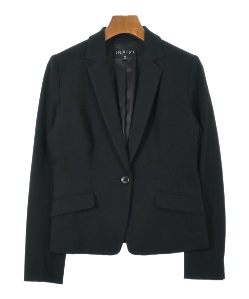 INDIVI(インディヴィ)ジャケット 黒 サイズ:38(M位)/2200568592018