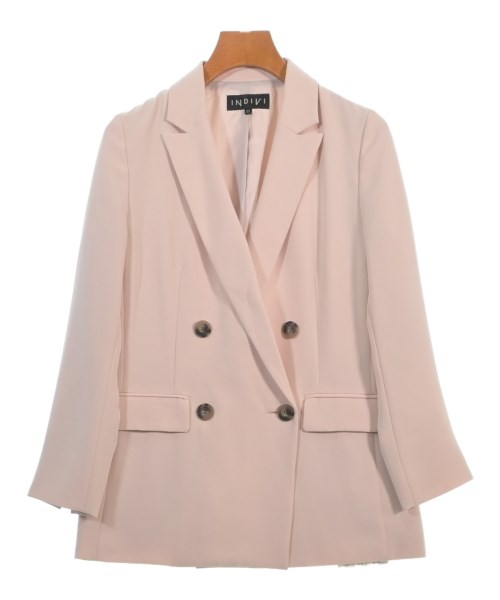 INDIVI(インディヴィ)テーラードジャケット ピンク サイズ:03(XXS位)/2200583913010