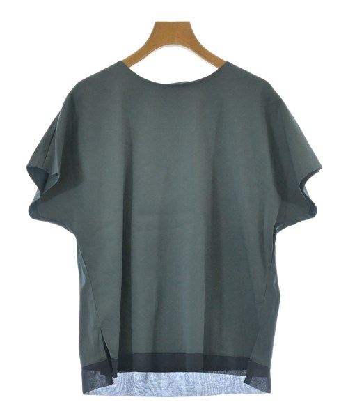 INDIVI(インディヴィ)ブラウス 緑 サイズ:34(XS位)/2200619162030