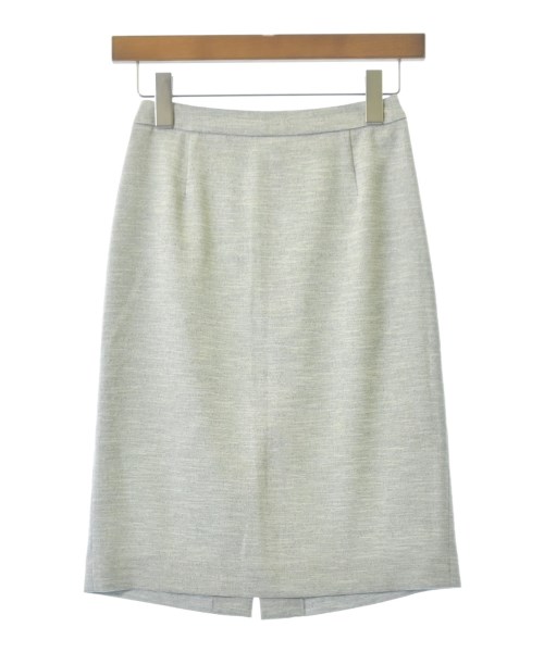 INDIVI(インディヴィ)ひざ丈スカート グレー サイズ:34(XS位)/2200611178039