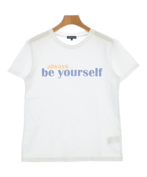 INDIVI(インディヴィ)Tシャツ・カットソー 白 サイズ:34(XS位)/2200611178152