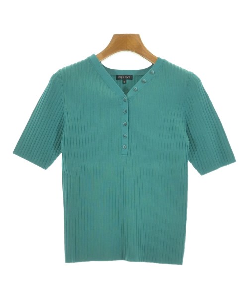 INDIVI(インディヴィ)ニット・セーター 青 サイズ:05(XXS位)/2200613827065