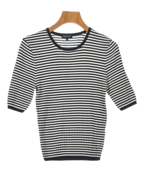 INDIVI(インディヴィ)ニット・セーター 白 サイズ:34(XS位)/2200615020020