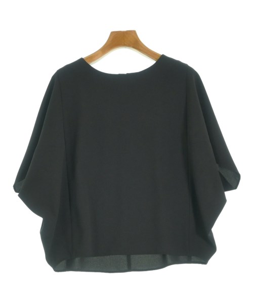 INDIVI(インディヴィ)ブラウス 黒 サイズ:05(XXS位)/2200621100020