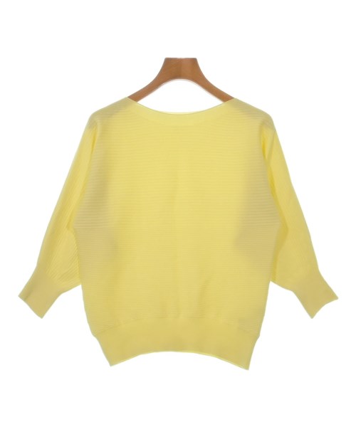 INDIVI(インディヴィ)ニット・セーター 黄 サイズ:05(XXS位)/2200619458010