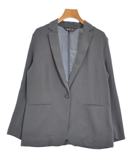 INDIVI(インディヴィ)ジャケット グレー サイズ:38(M位)/2200611711038