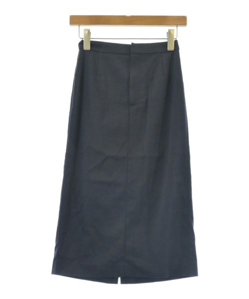 INDIVI(インディヴィ)ひざ丈スカート 紺 サイズ:05(XXS位)/2200603062025