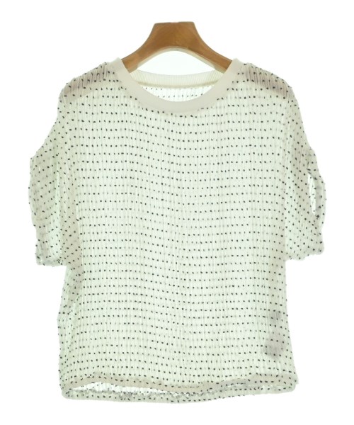 INDIVI(インディヴィ)ブラウス 白 サイズ:34(XS位)/2200640025175