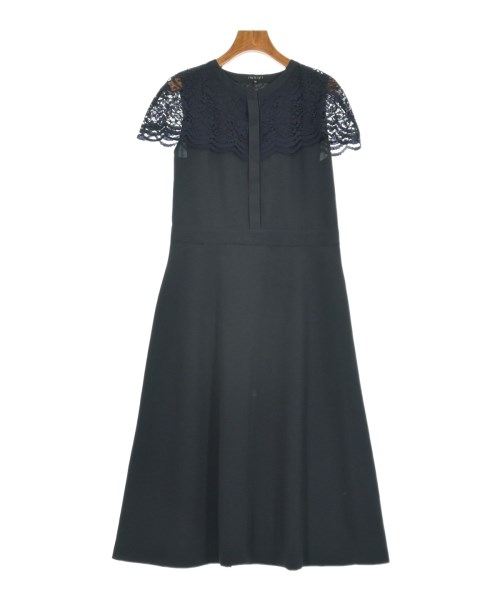 INDIVI(インディヴィ)ワンピース 紺 サイズ:38(M位)/2200657424084