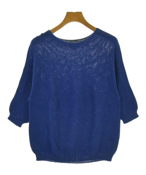 INDIVI(インディヴィ)ニット・セーター 青 サイズ:-(M位)/2200659684011