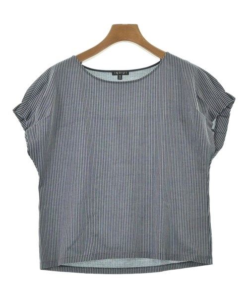 INDIVI(インディヴィ)ノースリーブ 紺 サイズ:38(M位)/2200660271088