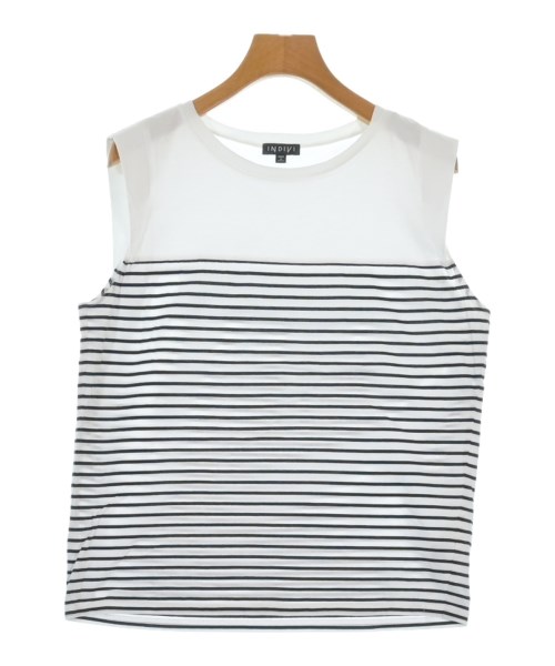 INDIVI(インディヴィ)ノースリーブ 白 サイズ:38(M位)/2200661104187
