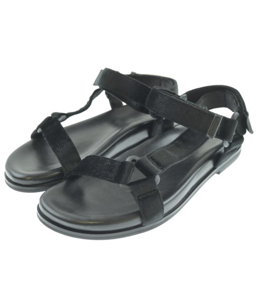 INDIVI(インディヴィ)サンダル 黒 サイズ:22 1/2(22.5cm位)/2200663429066