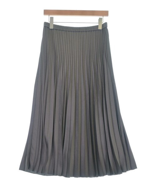 INDIVI(インディヴィ)ロング・マキシ丈スカート グレー サイズ:12(XL位)/2200664807054