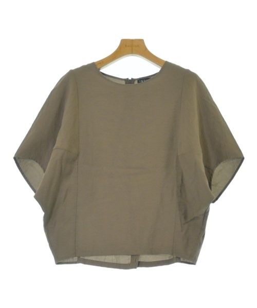 INDIVI(インディヴィ)ブラウス 茶 サイズ:05(XS位)/2200664473051