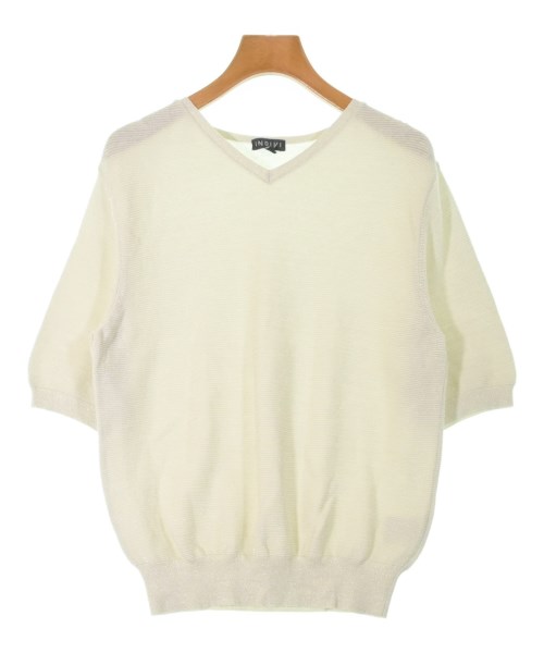 INDIVI(インディヴィ)ニット・セーター 白 サイズ:38(M位)/2200663668090