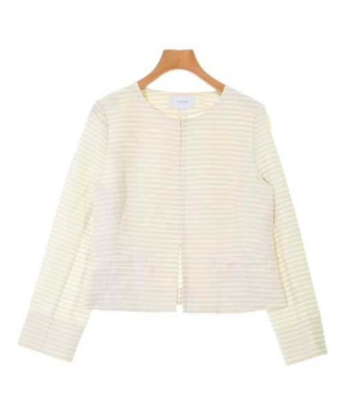 UNTITLED(アンタイトル)ノーカラージャケット ベージュ サイズ:3(L位)/2200641137013