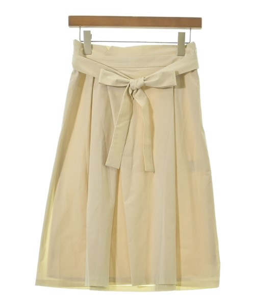 UNTITLED(アンタイトル)ひざ丈スカート ベージュ サイズ:3(L位)/2200641137020