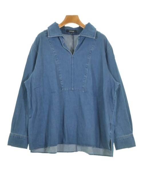 UNTITLED(アンタイトル)カジュアルシャツ 青 サイズ:44(XL位)/2200593151037