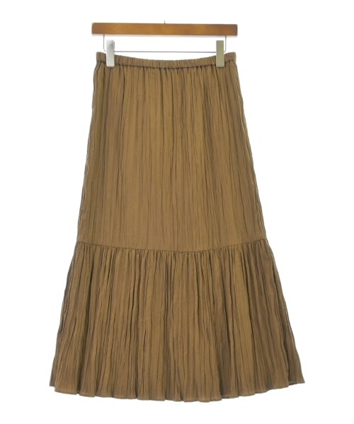 UNTITLED(アンタイトル)ロング・マキシ丈スカート 茶 サイズ:3(L位)/2200619545048