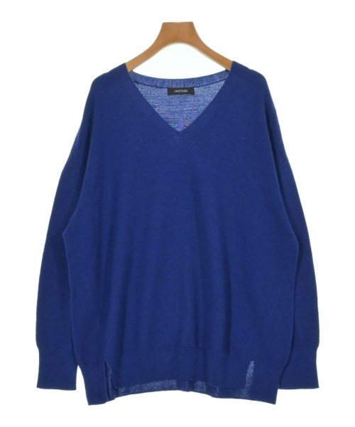 UNTITLED(アンタイトル)ニット・セーター 青 サイズ:3L/2200650122109