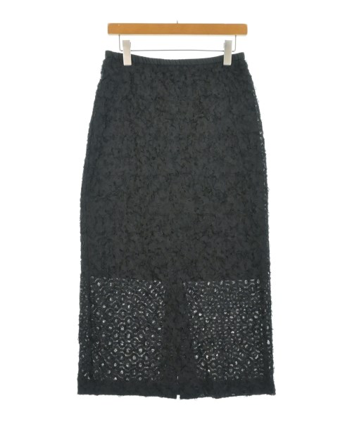 UNTITLED(アンタイトル)ロング・マキシ丈スカート 黒 サイズ:3(L位)/2200645909234