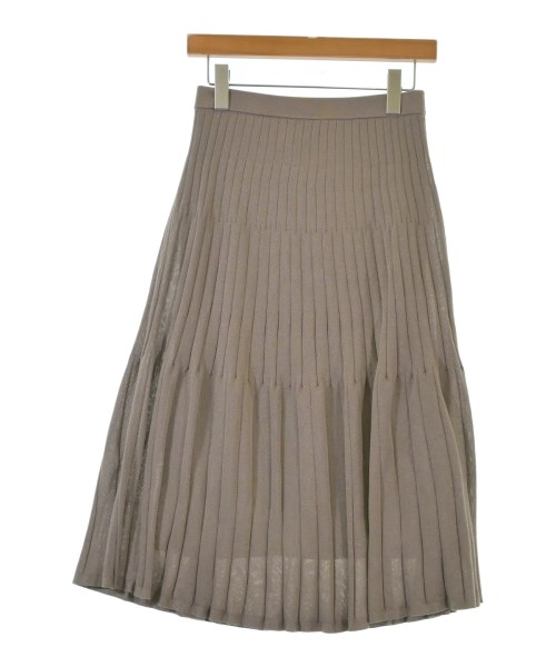 UNTITLED(アンタイトル)ロング・マキシ丈スカート ベージュ サイズ:2(M位)/2200659303042