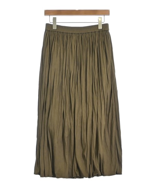 UNTITLED(アンタイトル)ロング・マキシ丈スカート 茶 サイズ:L/2200664877255