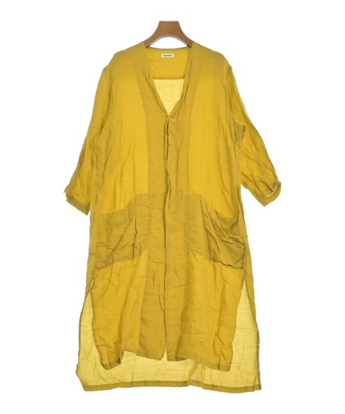 plantation(プランテーション)シャツワンピース 黄 サイズ:M/2200665605284