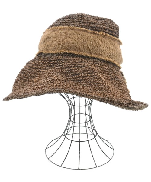 ROPE(ロペ)ストローハット 茶 サイズ:-/2200662922148