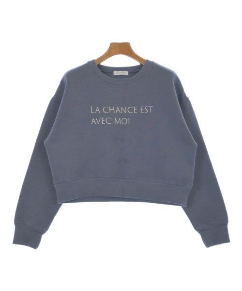 NATURAL BEAUTY BASIC(ナチュラルビューティーベーシック)スウェット 青 サイズ:F/2200612768017