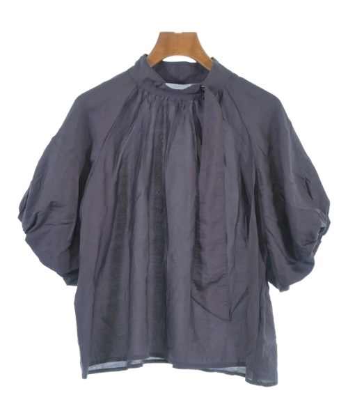 NATURAL BEAUTY BASIC(ナチュラルビューティーベーシック)ブラウス 紫 サイズ:S/2200701037062