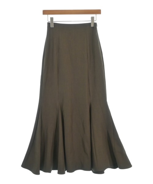NATURAL BEAUTY BASIC(ナチュラルビューティーベーシック)ロング・マキシ丈スカート 茶 サイズ:M/2200686985150