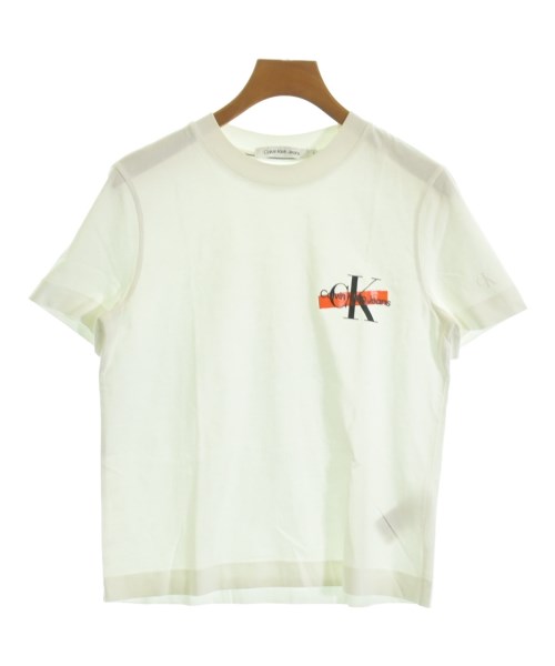 Calvin Klein C.K(カルバン　クライン　シーケー)Tシャツ・カットソー 白 サイズ:S/2200592931098