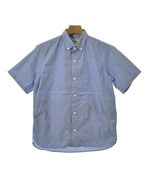 YAECA(ヤエカ)カジュアルシャツ 青 サイズ:M/2200659720016