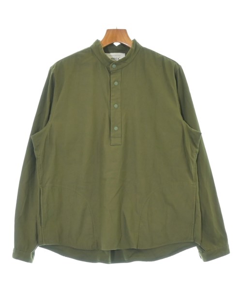YAECA(ヤエカ)カジュアルシャツ カーキ サイズ:XL/2200680658098