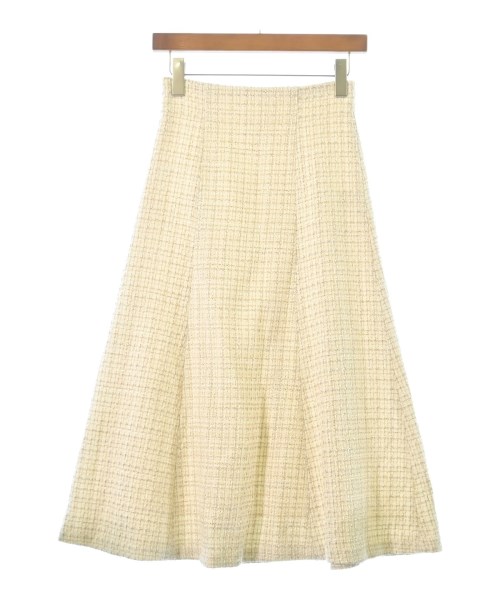 PROPORTION BODY DRESSING(プロポーションボディードレッシング)ひざ丈スカート 白 サイズ:S/2200697906038