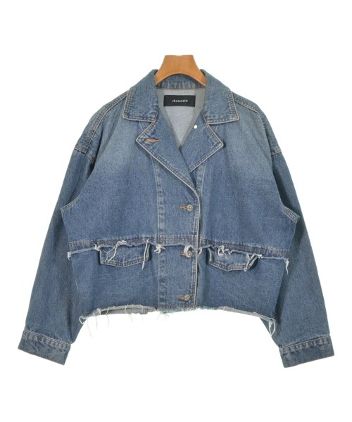 JEANASIS(ジーナシス)デニムジャケット 青 サイズ:F/2200671961015