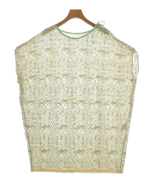 mina perhonen(ミナペルホネン)ワンピース ベージュ サイズ:38(M位)/2200610347627