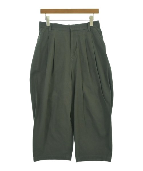 mina perhonen(ミナペルホネン)クロップドパンツ 緑 サイズ:38(M位)/2200630985038