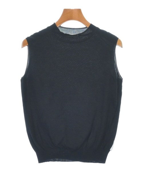 mina perhonen(ミナペルホネン)ベスト/ノースリーブ 黒 サイズ:38(M位)/2200612050082