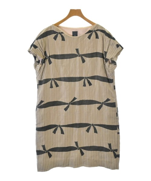 mina perhonen(ミナペルホネン)ワンピース ベージュ サイズ:38(M位)/2200595564095