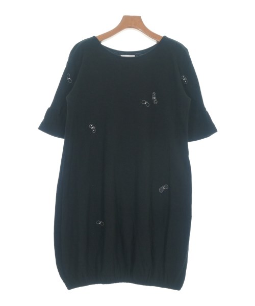 mina perhonen(ミナペルホネン)ワンピース 黒 サイズ:36(S位)/2200649037087