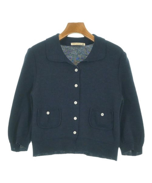 mina perhonen(ミナペルホネン)カーディガン 紺 サイズ:36(S位)/2200653149073