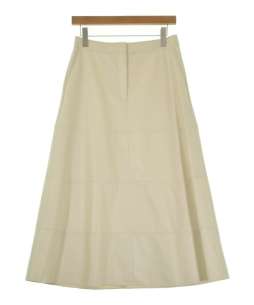 theory luxe(セオリーリュクス)ロング・マキシ丈スカート 白 サイズ:40(M位)/2200646645940